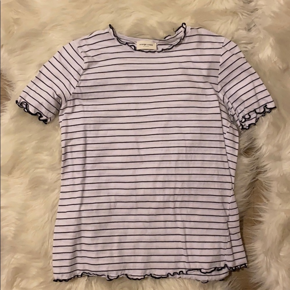 Lettuce ruffle shirt!